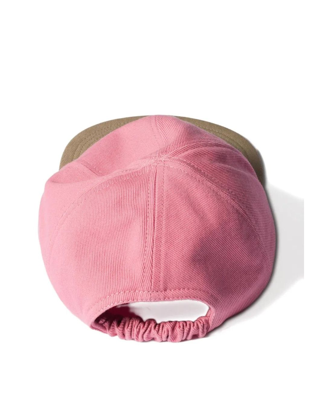 Miu Miu Pink Drill Baseball Cap