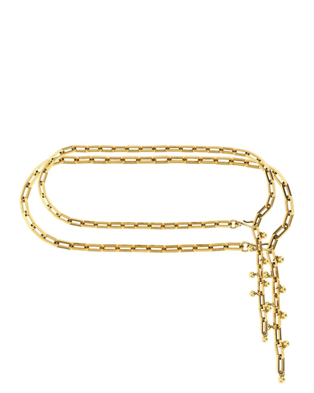 Etro Metallic Chain Belt