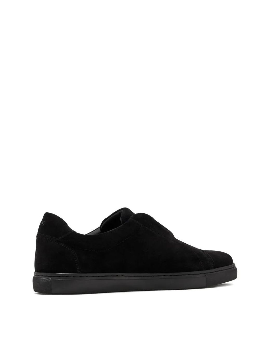 Forsa Black Charlie Suede Sneakers for men