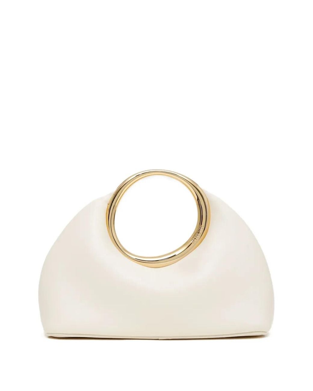 Jacquemus Natural Le Petit Calino Leather Top-handle Bag