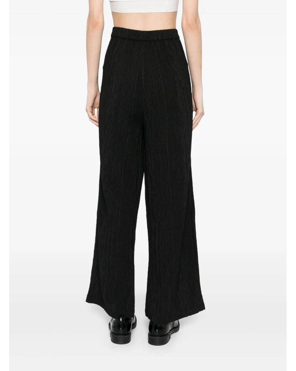 Transit Black Palazzo Trousers