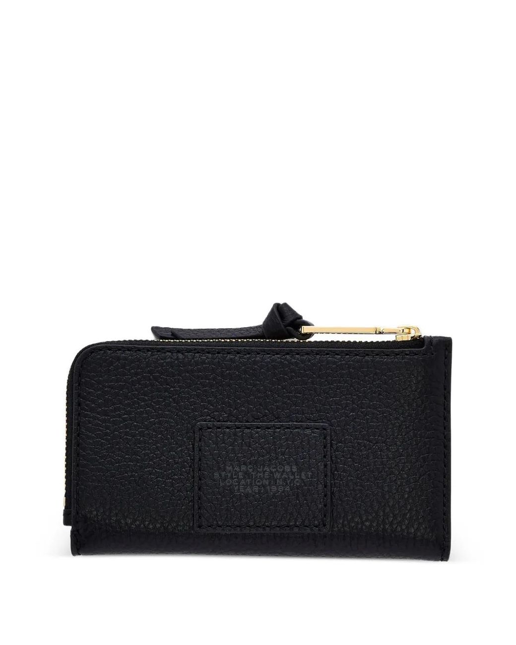 Marc Jacobs Black The Leather Slim Wallet
