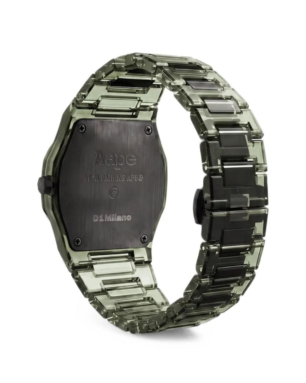 Aape By A Bathing Ape Green Xd1 Nylon 39Mm Watch