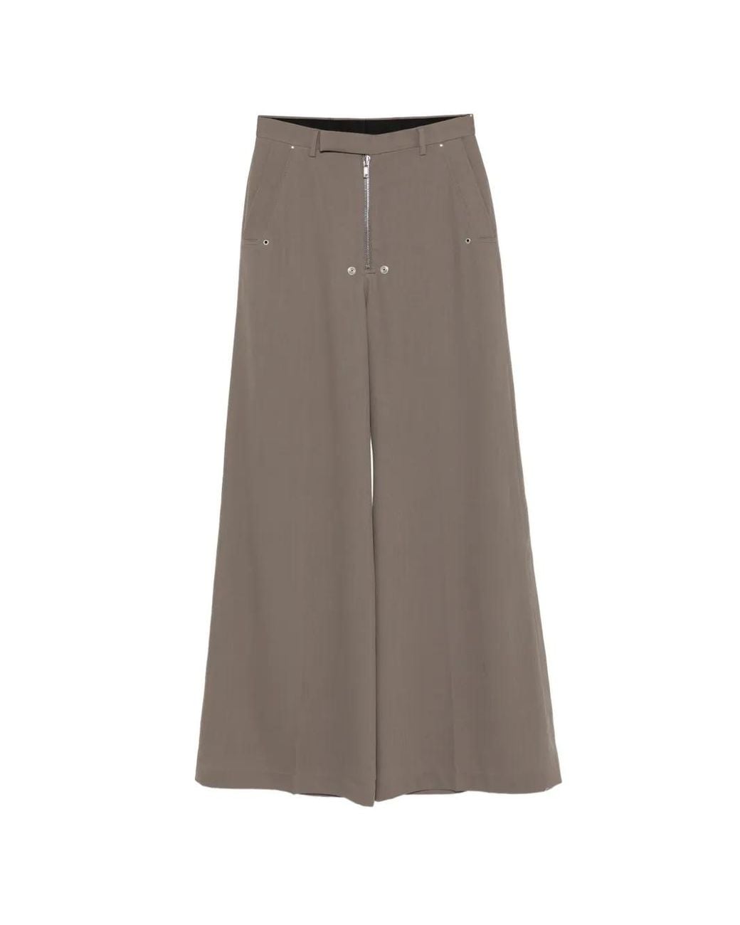 Rick Owens Brown "Tailored Wide Belas" Trousers