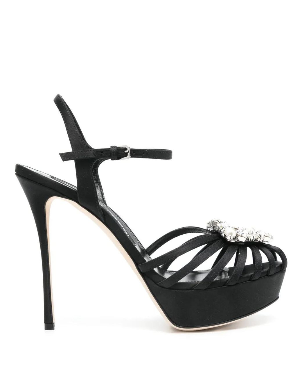 Sergio Rossi Black Sandals
