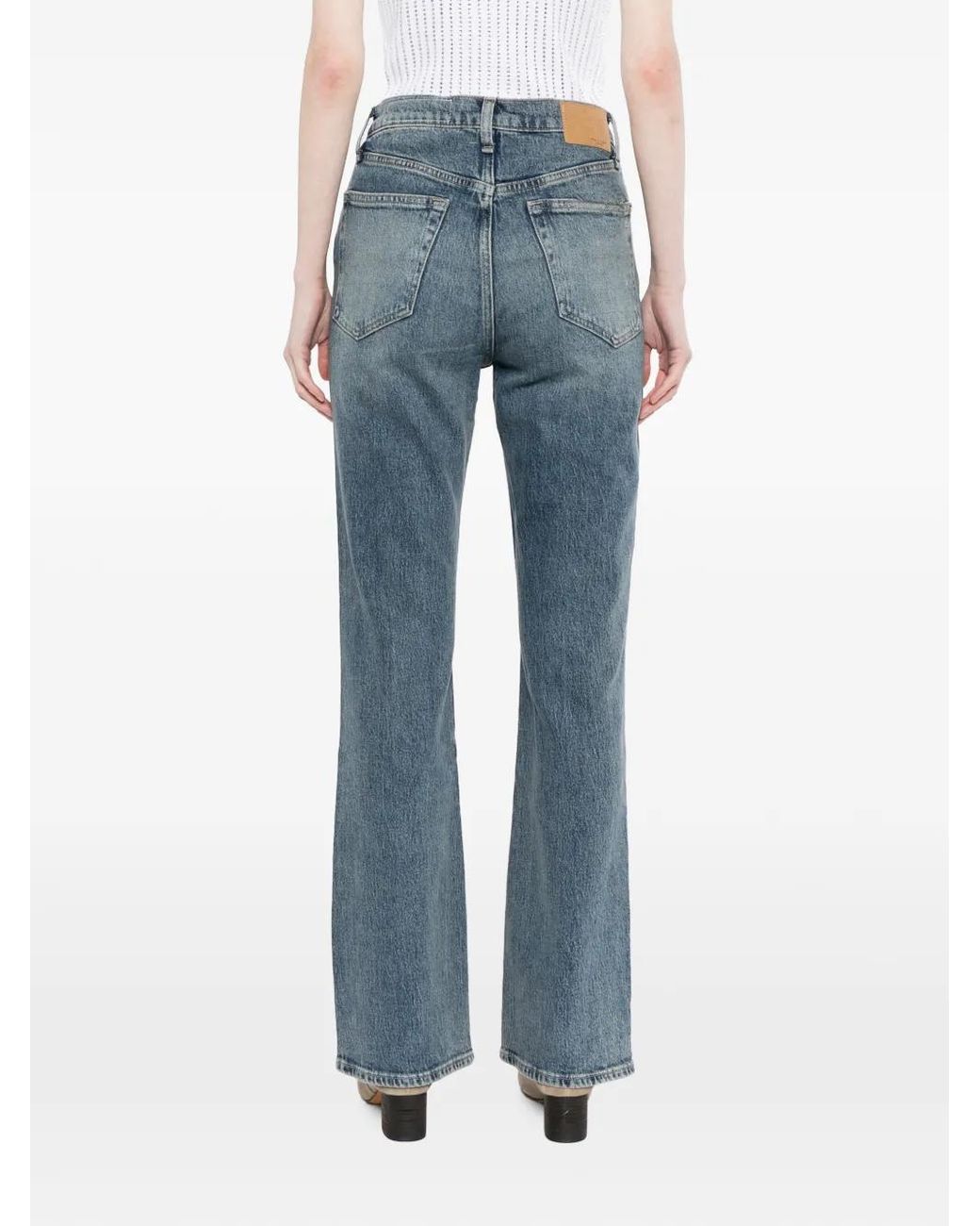 Rag & Bone The Peyton Bootcut Jeans in het Blue
