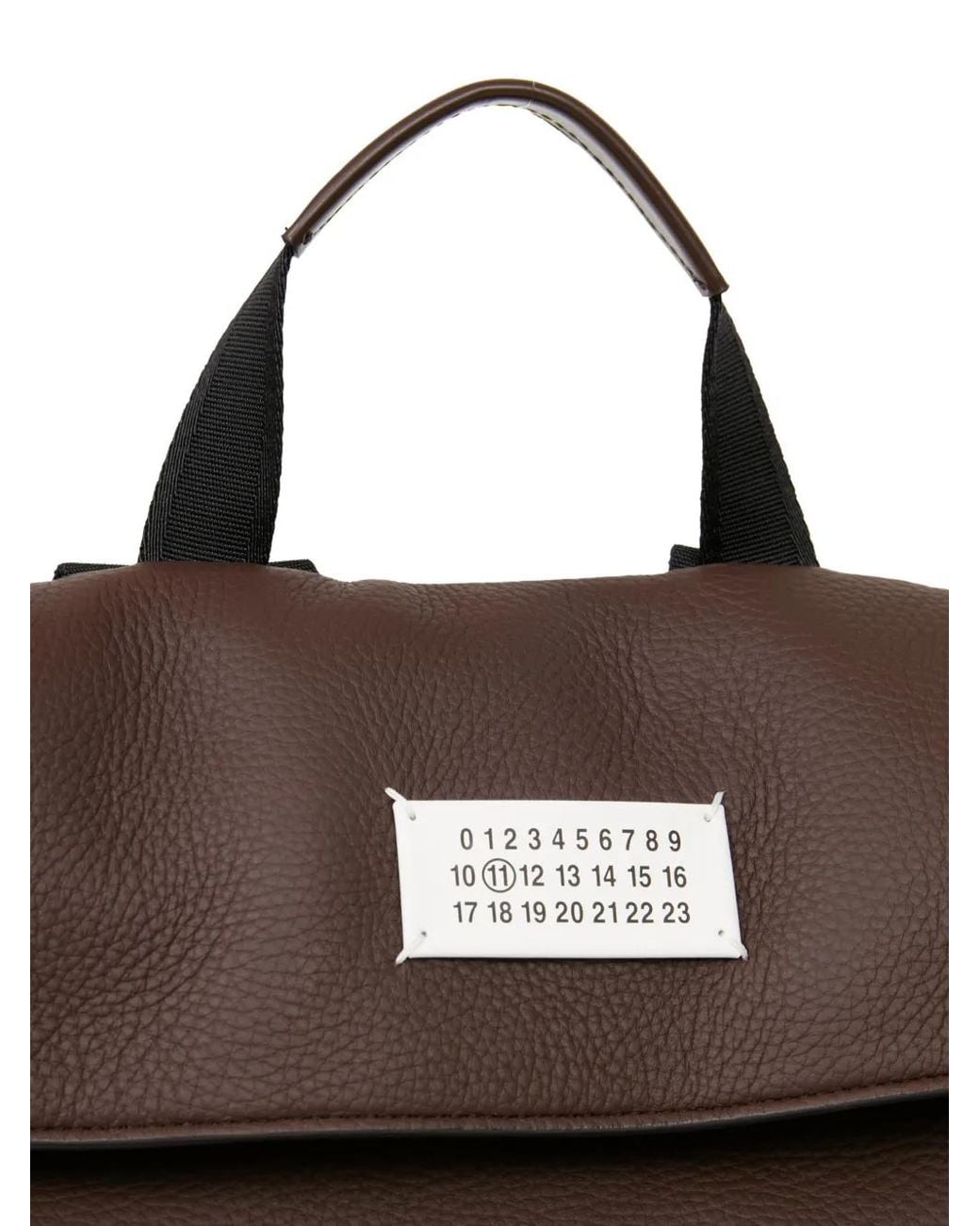 Maison Margiela Brown 5Ac Flap Backpack