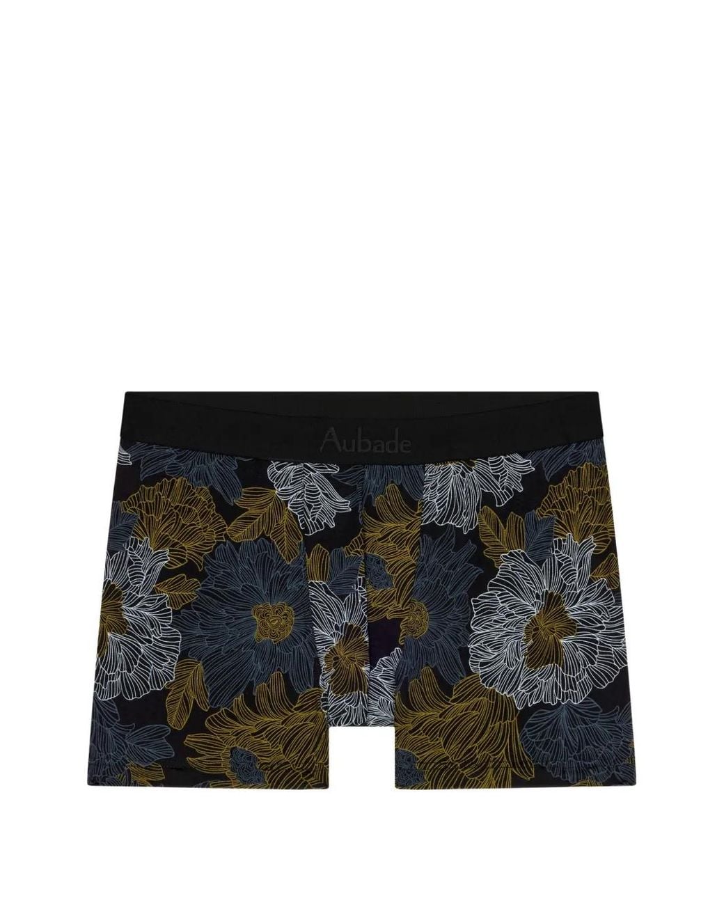 Boxer À Fleurs Aubade pour homme en coloris Black