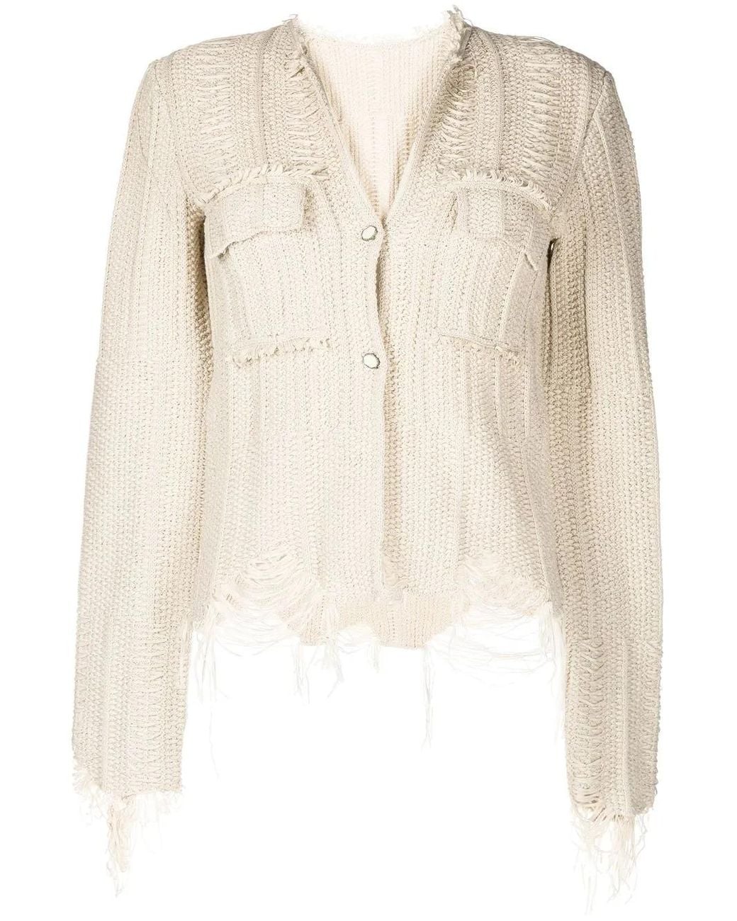 JNBY Natural Cropped Button-Up Cardigan