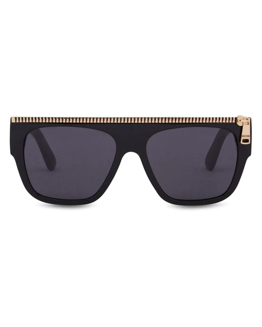 Moschino Blue Square-Frame Sunglasses for men