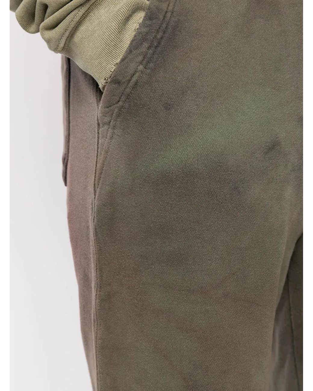 John Elliott Green Tie-Dye Print Track Pants for men