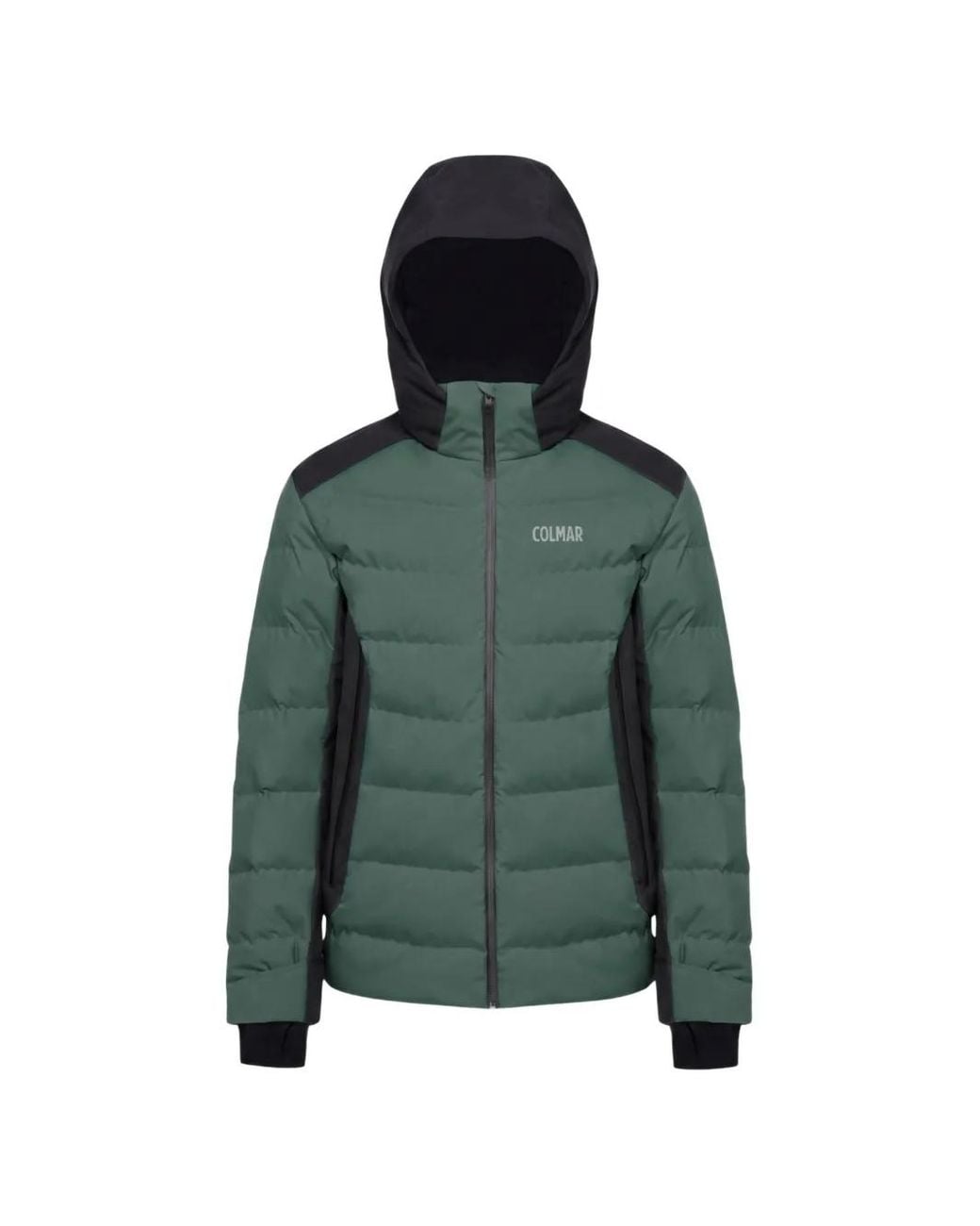 Colmar Green Easy On Quilted Hooded Ski Jacket for men