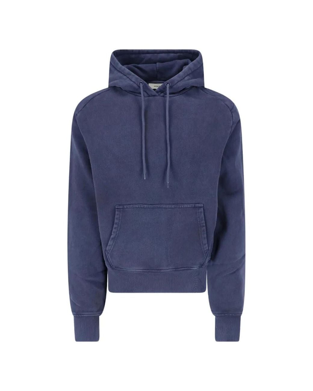 Entire studios Blue Faded Pouch-Pocket Hoodie