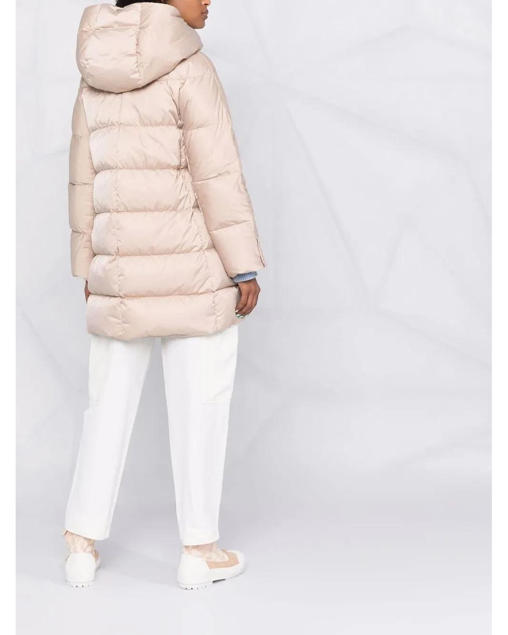 Herno Natural Coats Beige