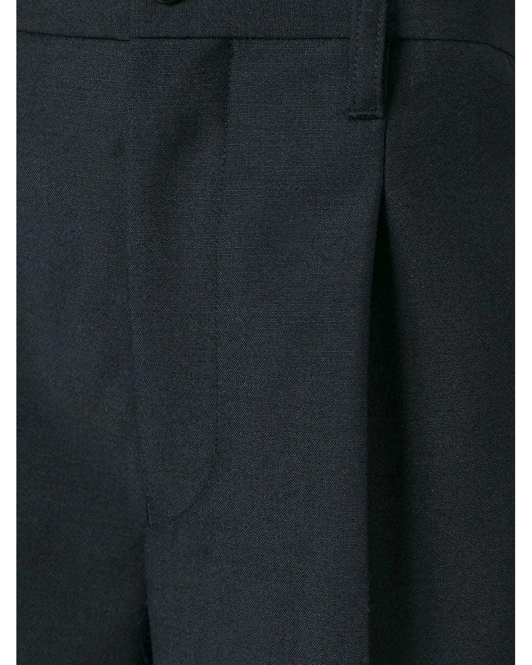 Junya Watanabe Gray Belted Flared-Leg Jeans