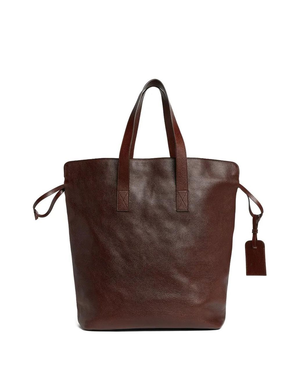 DSquared² Brown Leather Tote Bag