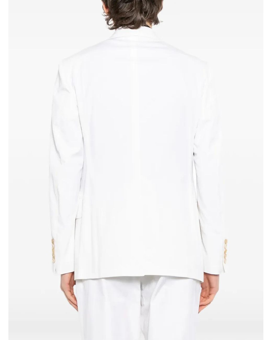 Tom Ford White Single-Breasted Blazer for men