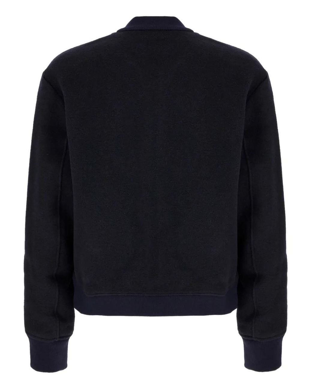 Etro Blue Embroidered-Logo Jacket for men