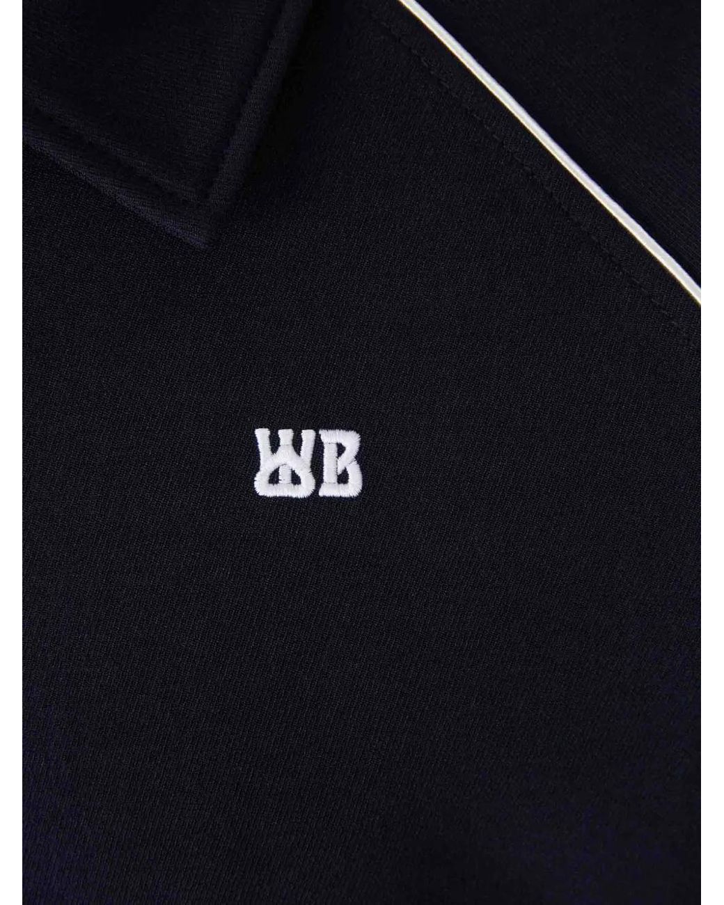 Wales Bonner Blue Collared Jacket for men