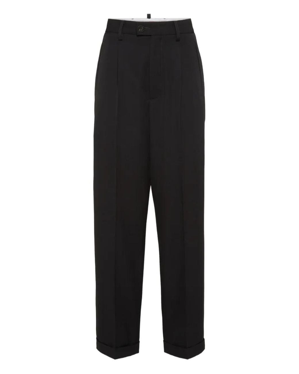 DSquared² Black X Magliano Luca's Tailored Trousers
