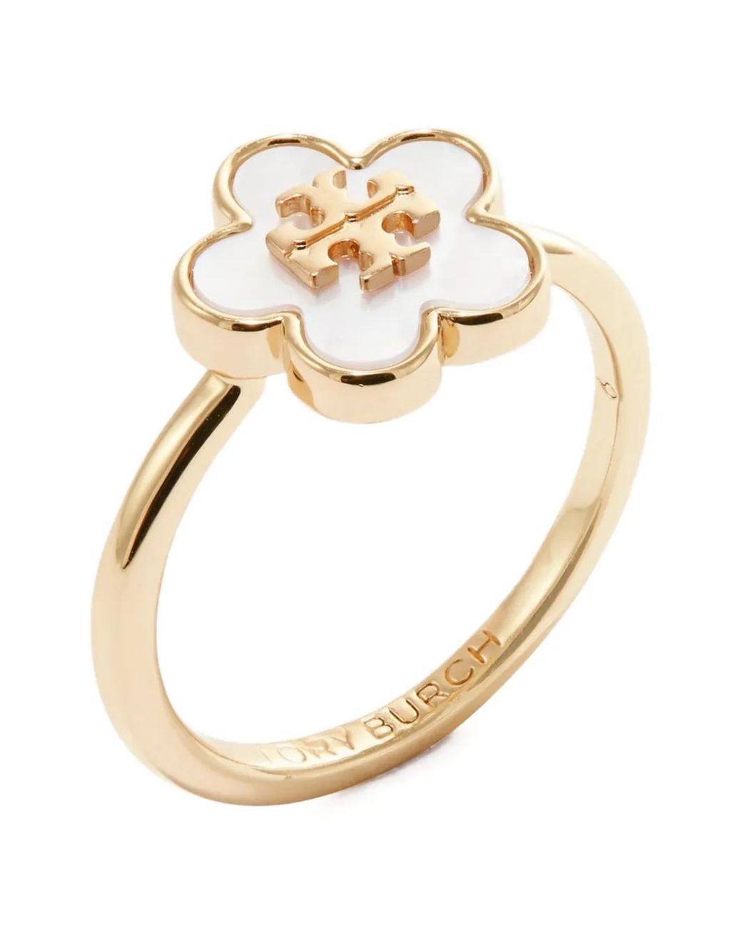 Tory Burch Metallic Forget Me Not Ring