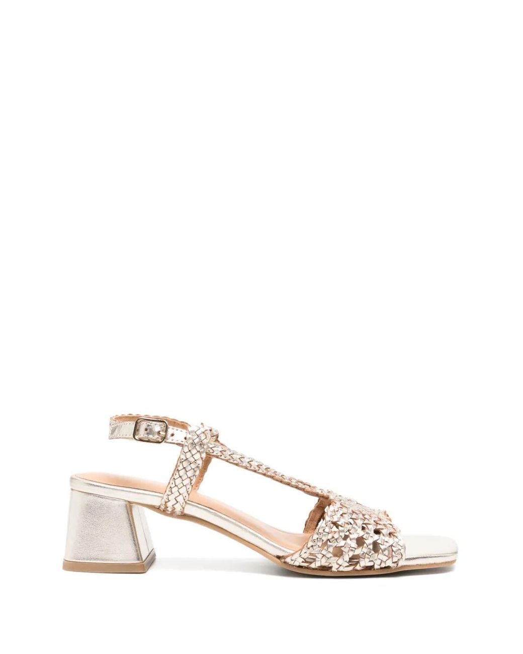 Gioseppo Natural Blissfield Woven Leather Sandals