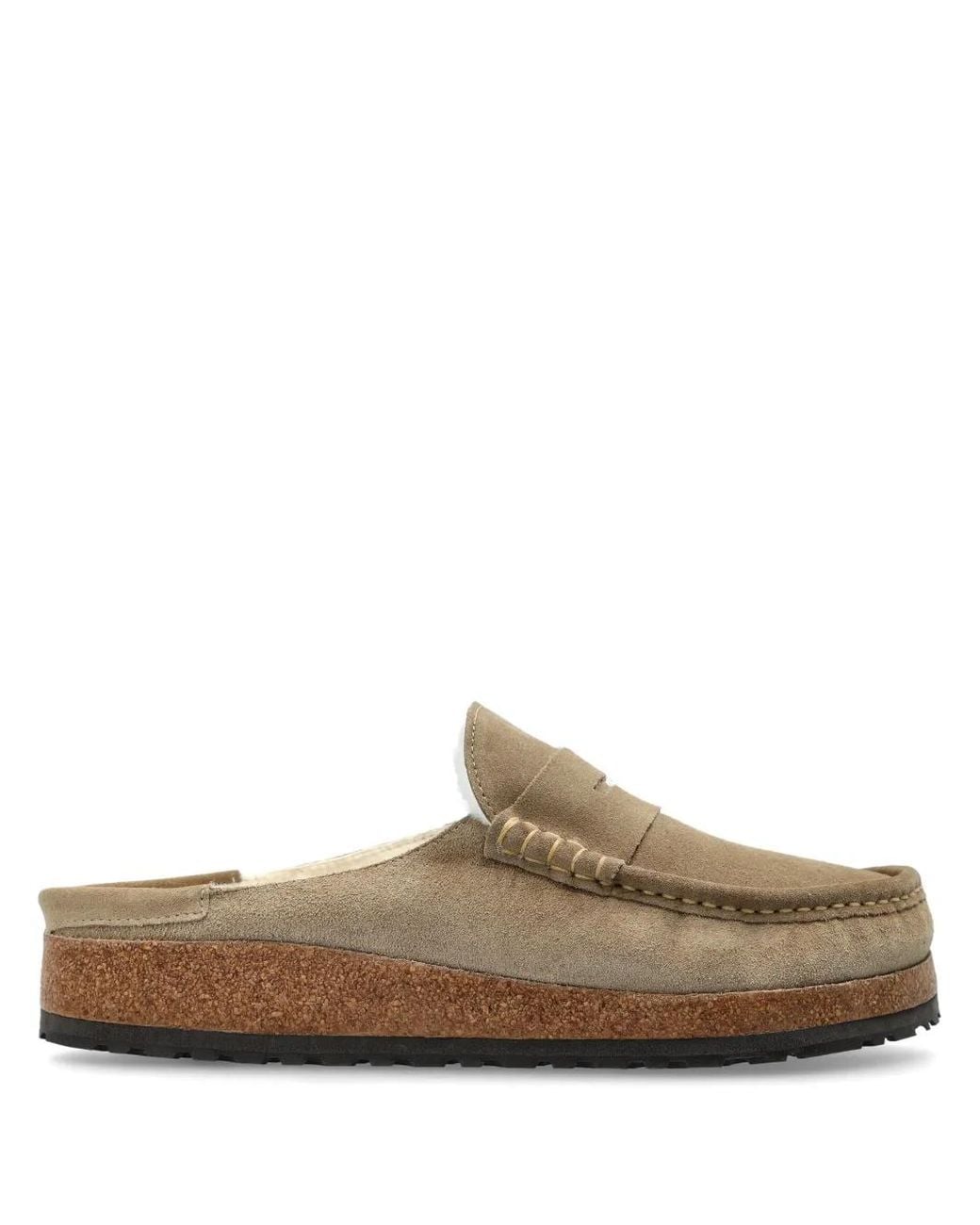 Birkenstock Brown Naples Slippers for men