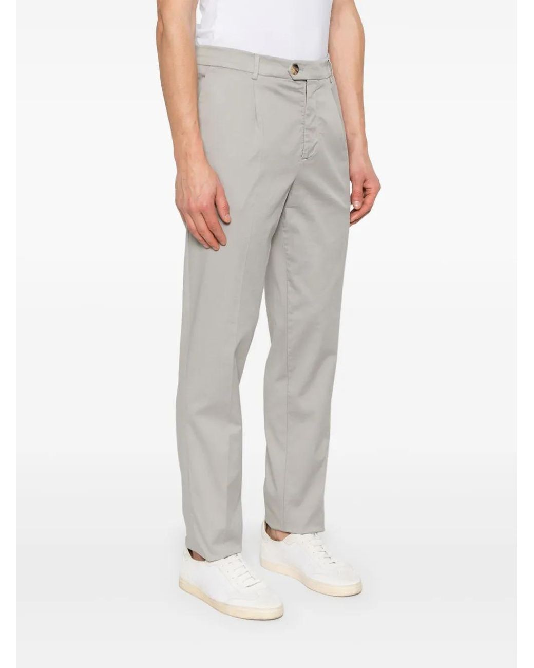 Brunello Cucinelli Gray Trousers for men