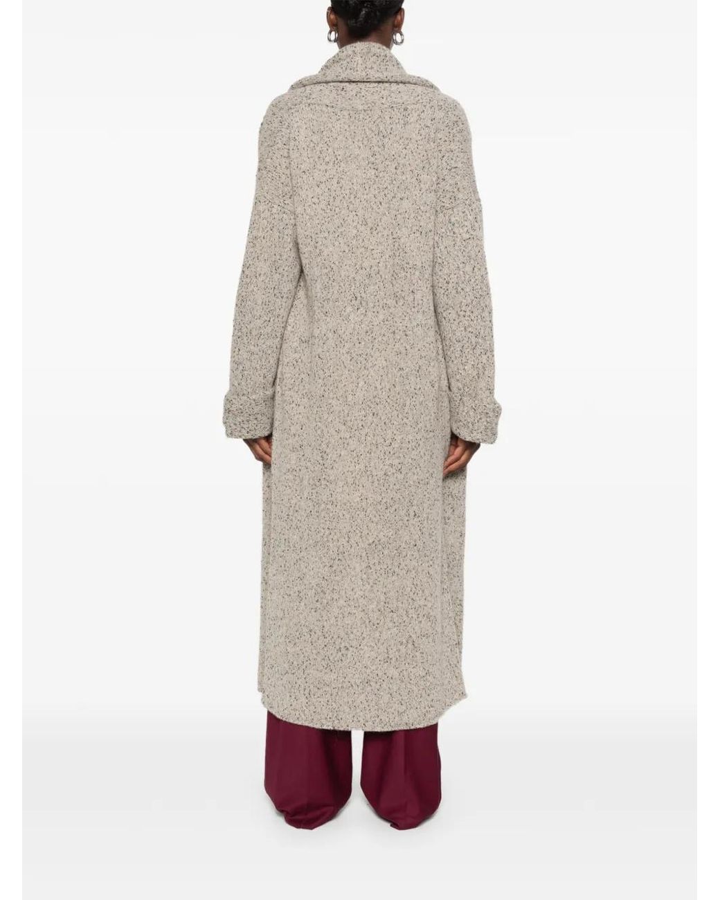 ELY ELY Gray Camilla Oversized Coat