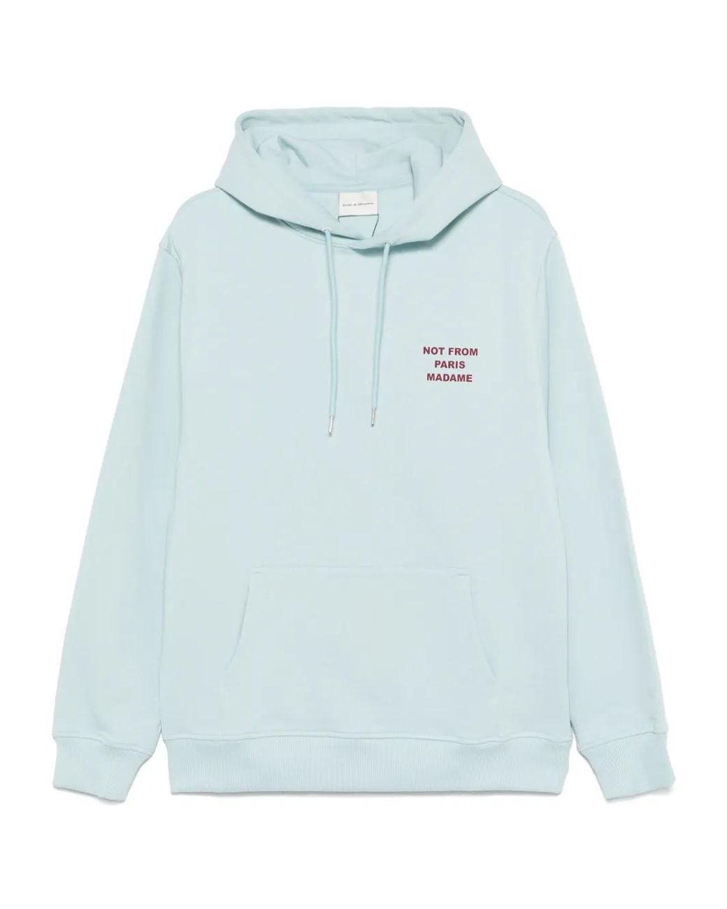 Drole de Monsieur Blue Le Slogan Hoodie for men