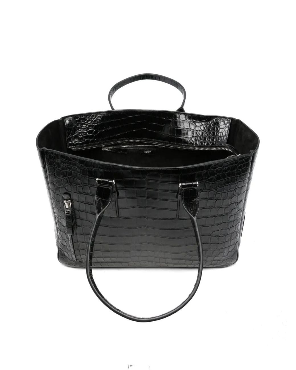 Borsa Tote di Tom Ford in Black da Uomo