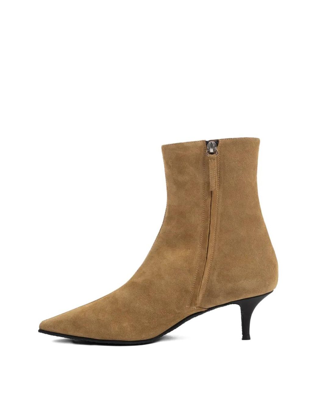 Vicini Brown Pointed-Toe Suede Boots
