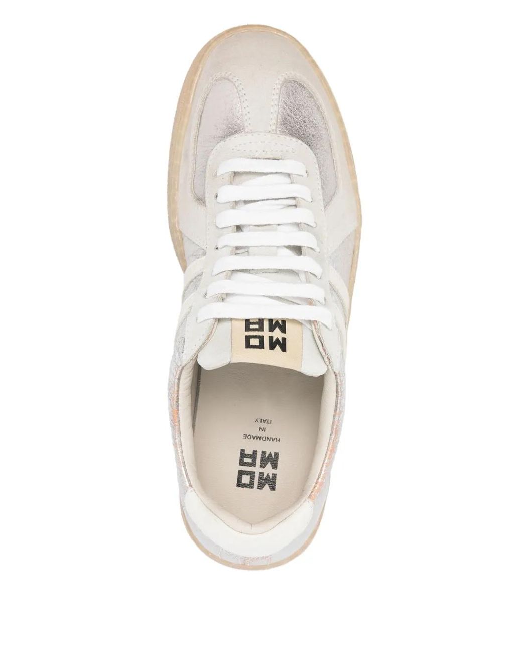 Moma White Vulcano Sneakers
