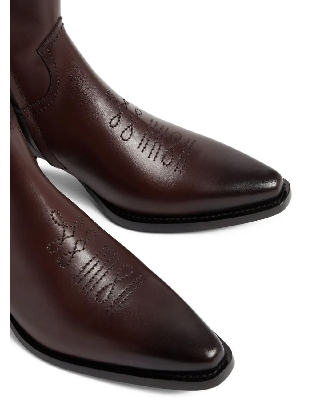 DSquared² Brown City Nights Cowboy Boots for men