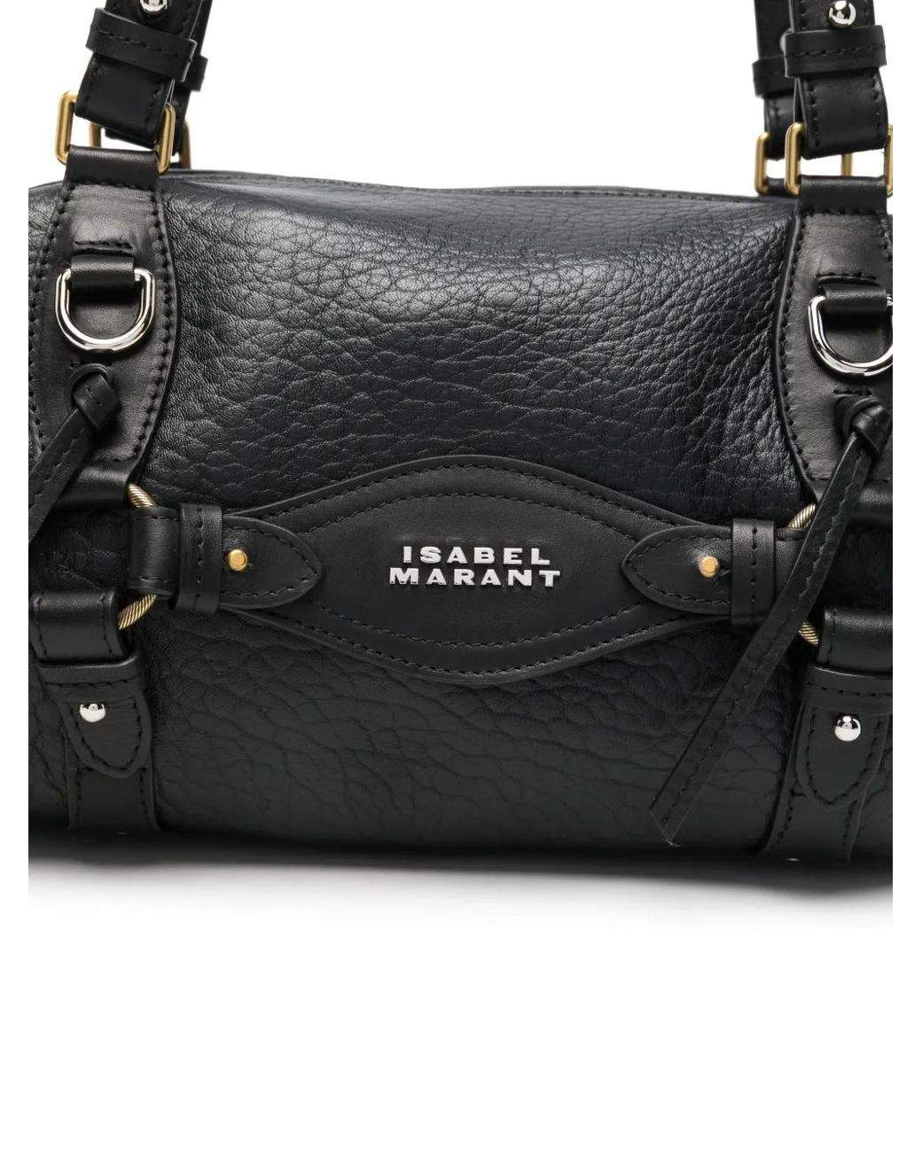 Isabel Marant Black Tilpa Mini Bowling Bag