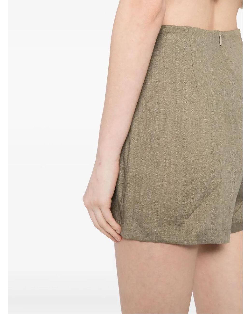 JBQ Natural Andi Linen Shorts