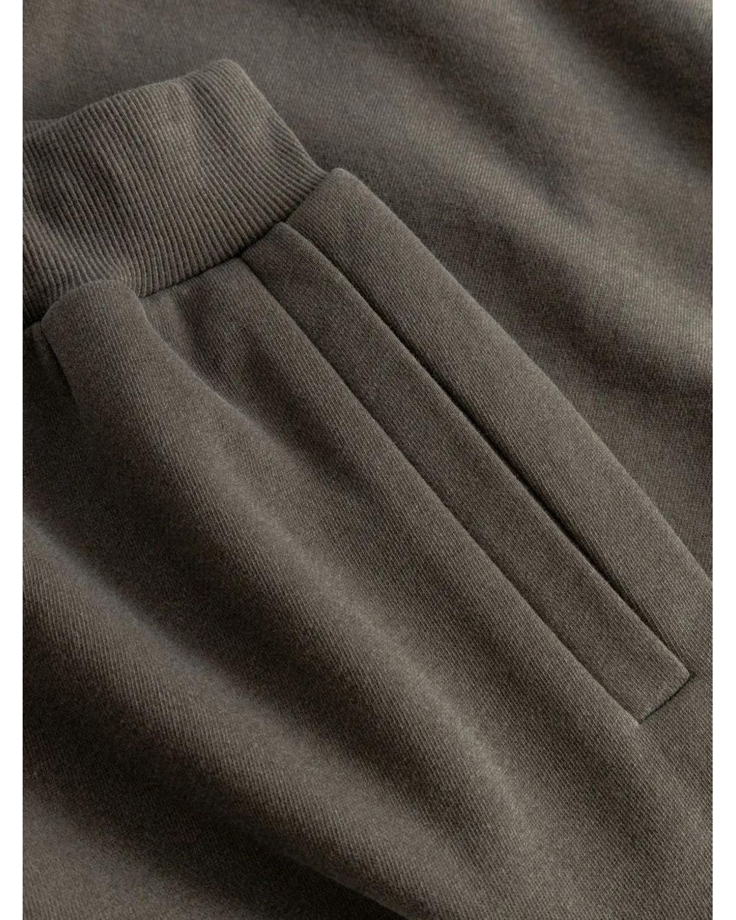Elena Velez Gray Panelled Drawstring Track Pants