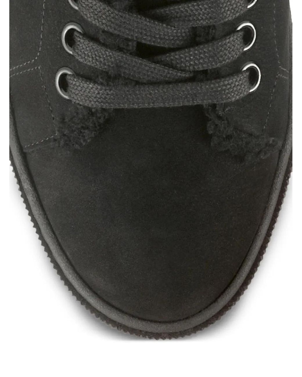 Högl Black Fluffy Sneakers
