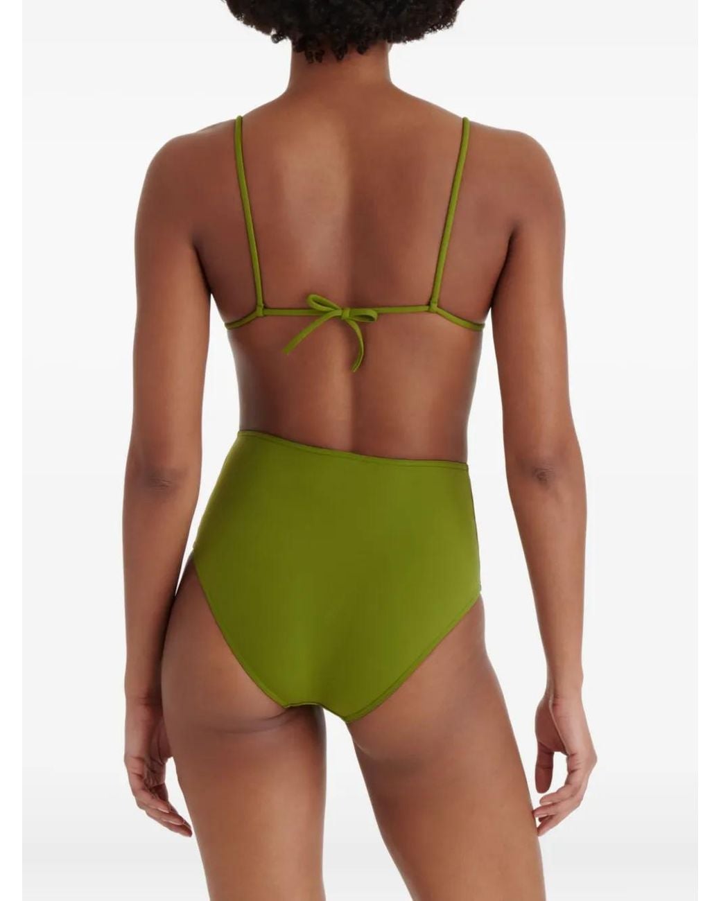 Eres Remember High Waist Bikinislip in het Green