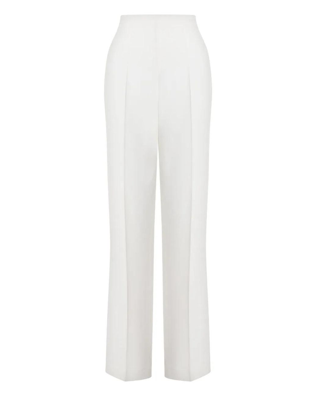 Alberta Ferretti White Trousers