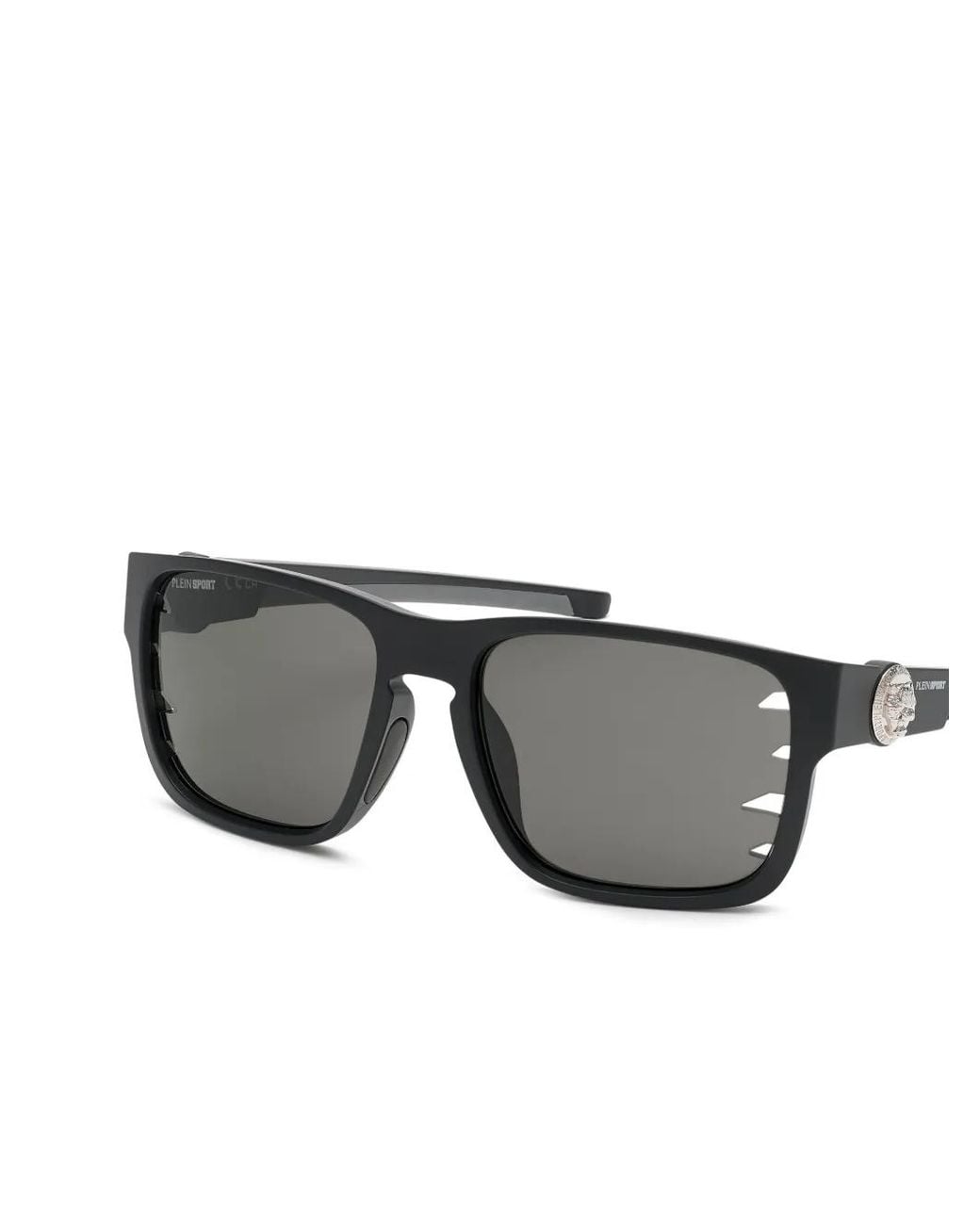 Philipp Plein Gray Gaze Square-Frame Sunglasses for men