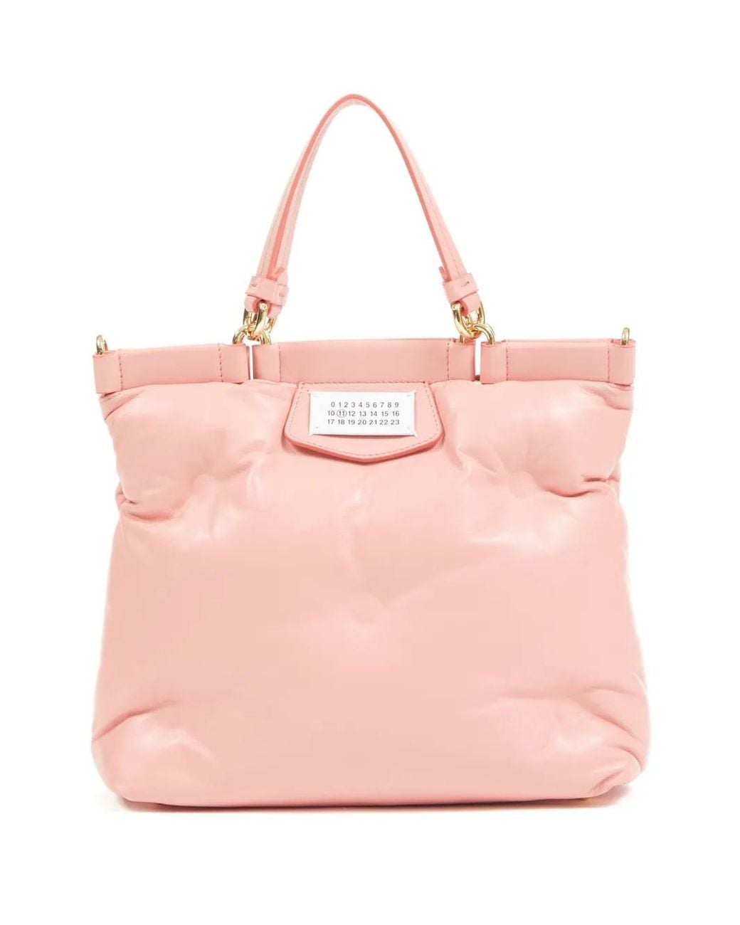 Maison Margiela Pink Small Glam Slam Tote Bag