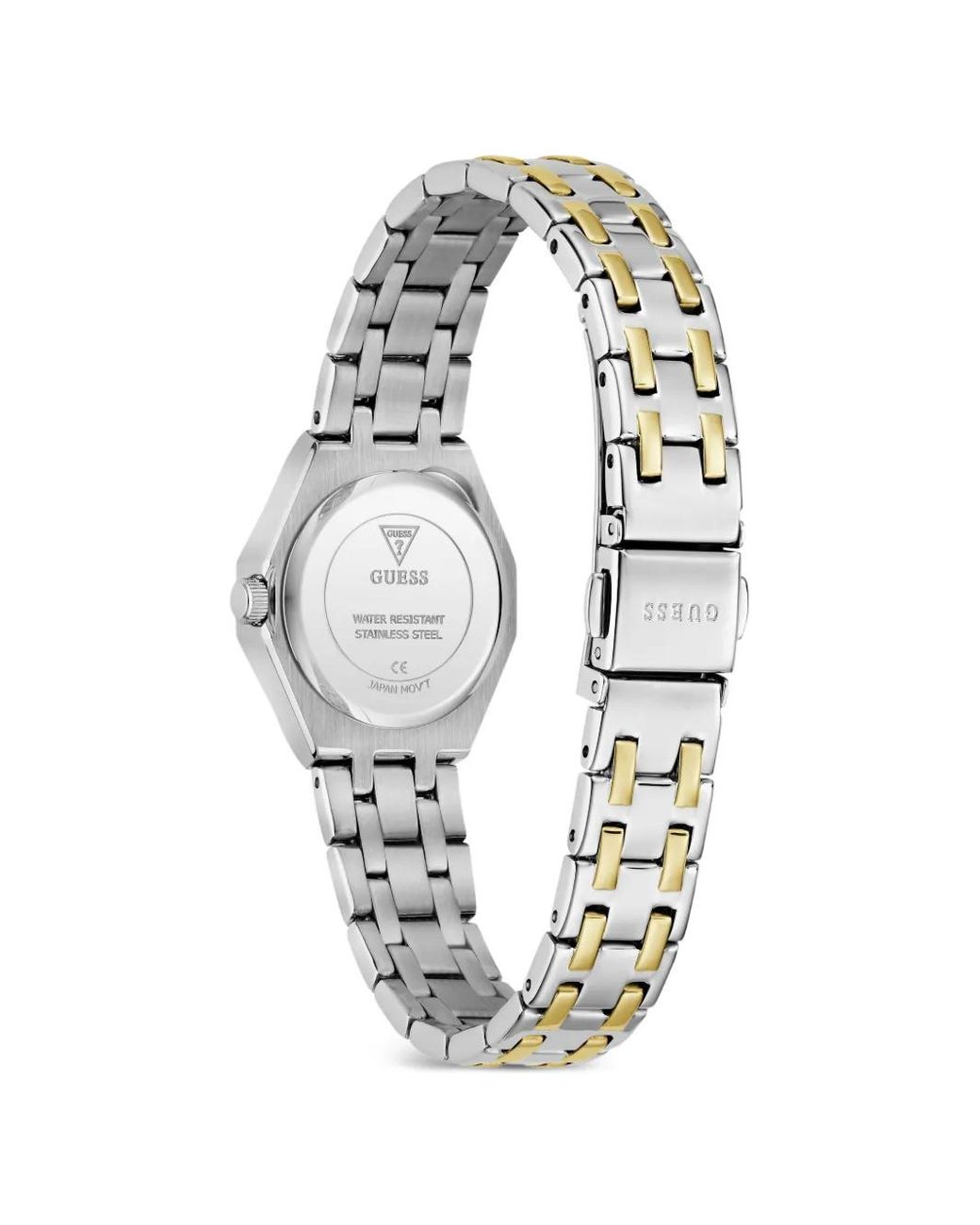 Guess Green 2-Tone Analog Watch
