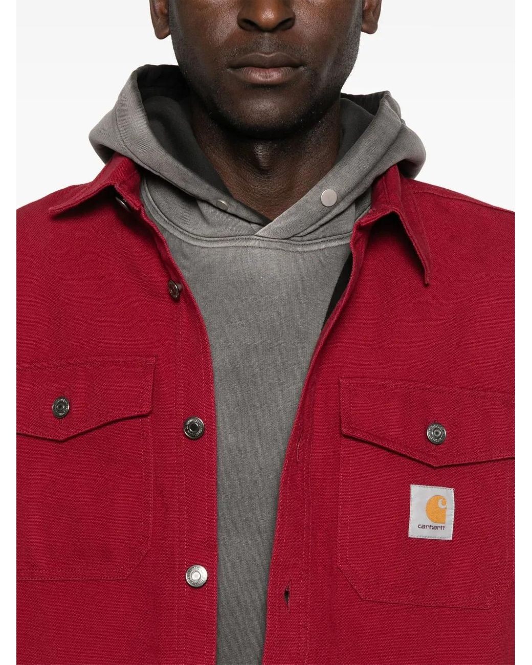 Carhartt Red Selby Over Shirt for men