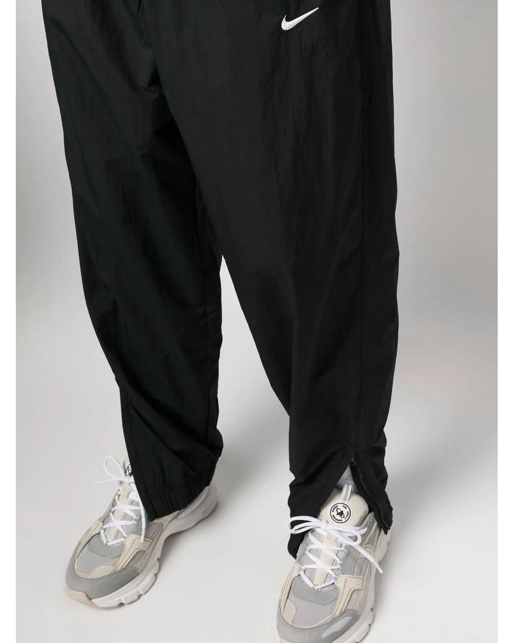 Nike Black Solo Swoosh Track Pants for men