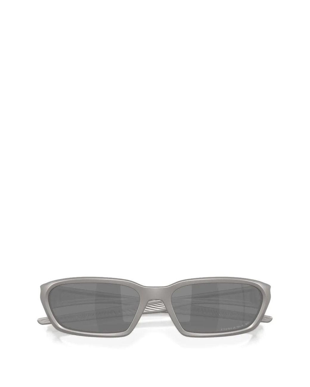 Oakley Gray Permian Rectangle-Frame Sunglasses