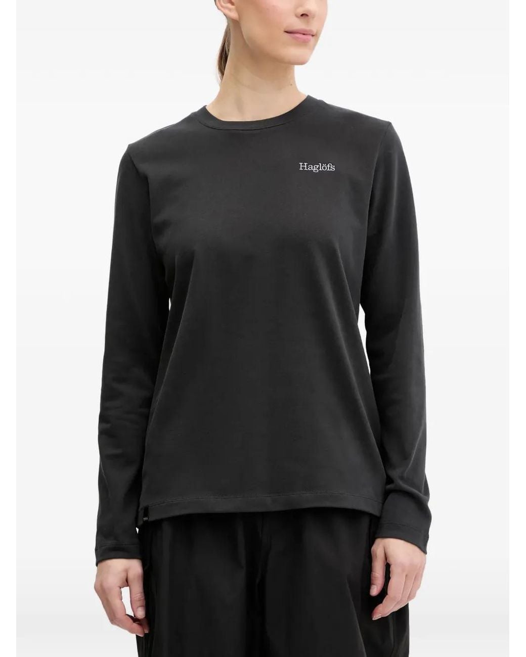 Haglöfs Black Ls Long-Sleeve T-Shirt