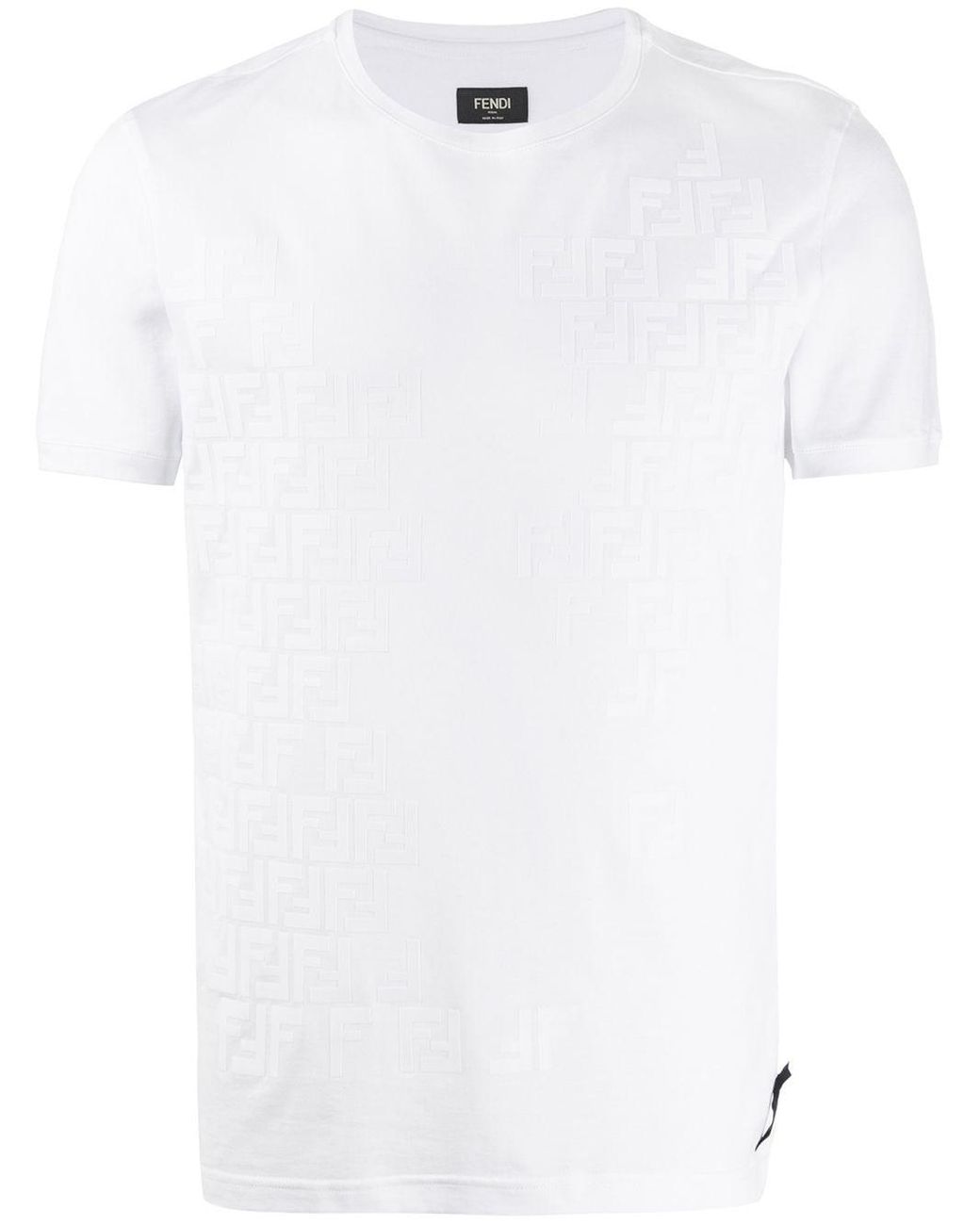 white fendi shirt