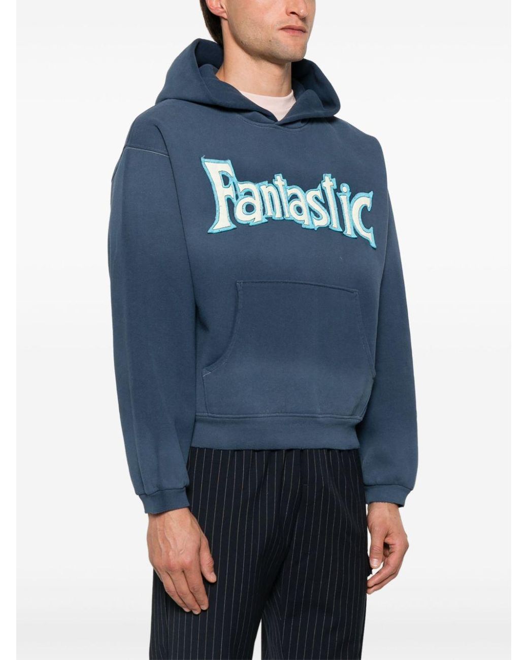 ERL Fantastic Hoodie in Blue for Men | Lyst
