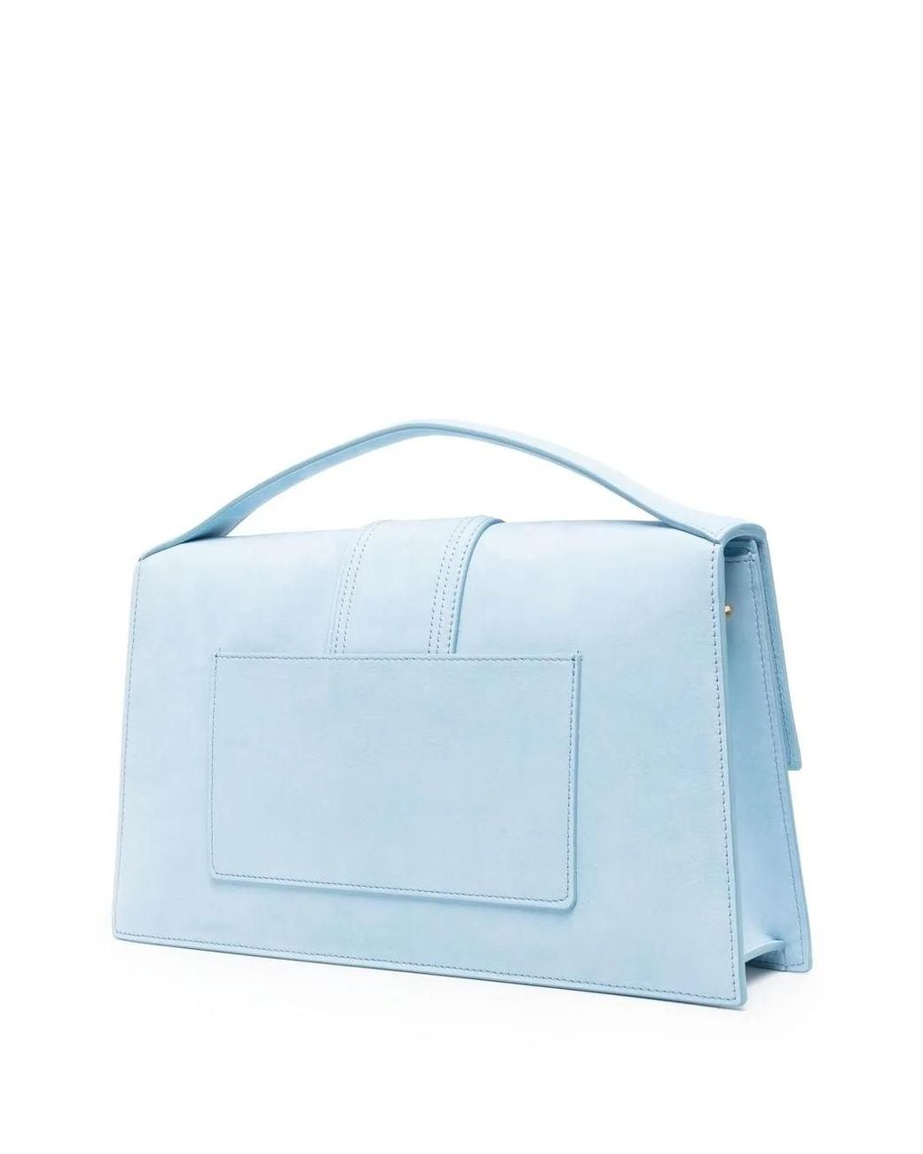 Jacquemus Blue Le Bambinou Suede Bag